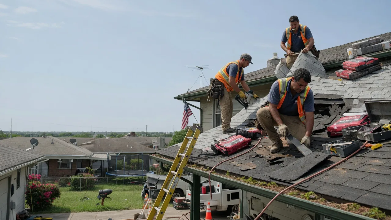 Roof Repair in Farmersville, OH near me